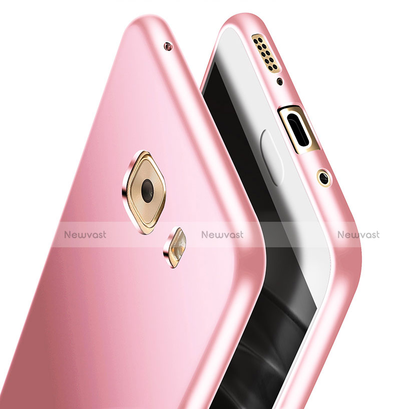 Ultra-thin Silicone Gel Soft Case S04 for Samsung Galaxy C9 Pro C9000 Pink