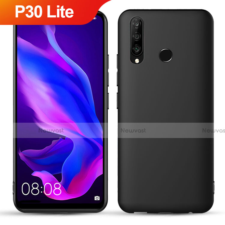 Ultra-thin Silicone Gel Soft Case S05 for Huawei P30 Lite New Edition Black