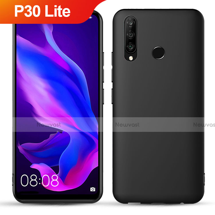 Ultra-thin Silicone Gel Soft Case S05 for Huawei P30 Lite XL Black