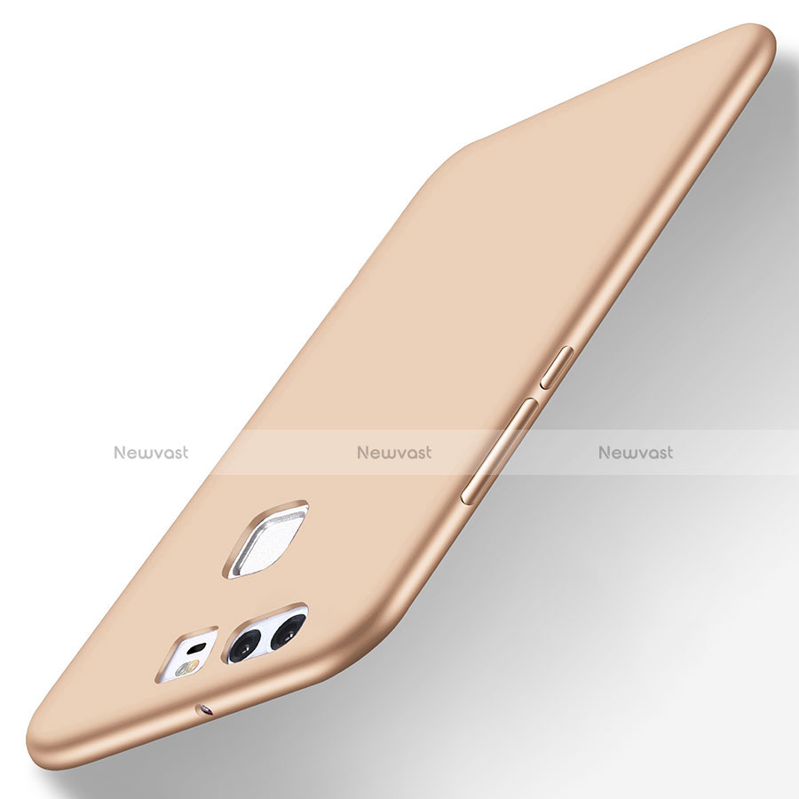 Ultra-thin Silicone Gel Soft Case S05 for Huawei P9 Plus Gold
