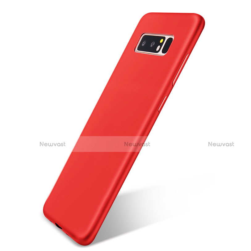 Ultra-thin Silicone Gel Soft Case S05 for Samsung Galaxy Note 8 Duos N950F Red