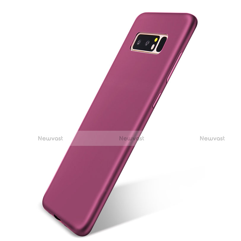 Ultra-thin Silicone Gel Soft Case S05 for Samsung Galaxy Note 8 Purple