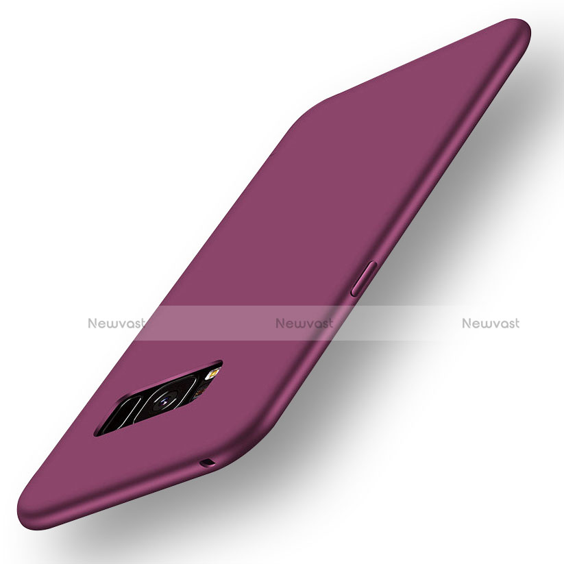 Ultra-thin Silicone Gel Soft Case S05 for Samsung Galaxy S8 Purple