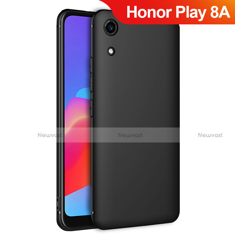 Ultra-thin Silicone Gel Soft Case S06 for Huawei Honor Play 8A Black