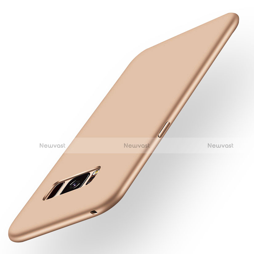 Ultra-thin Silicone Gel Soft Case S06 for Samsung Galaxy S8 Gold