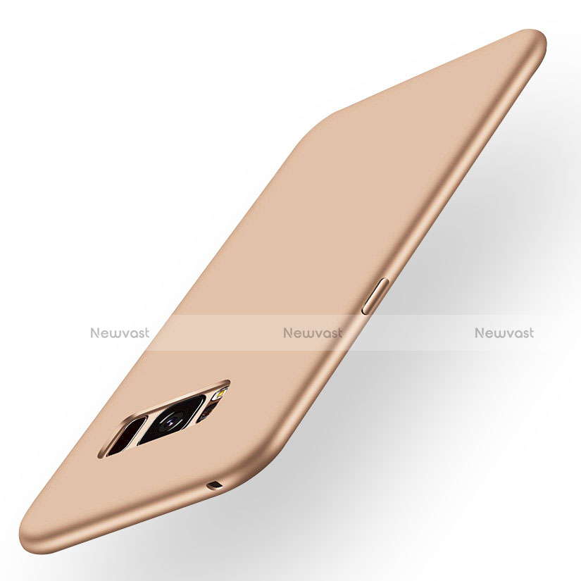 Ultra-thin Silicone Gel Soft Case S06 for Samsung Galaxy S8 Plus Gold