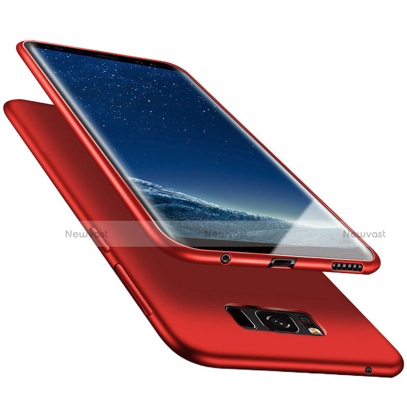 Ultra-thin Silicone Gel Soft Case S06 for Samsung Galaxy S8 Red