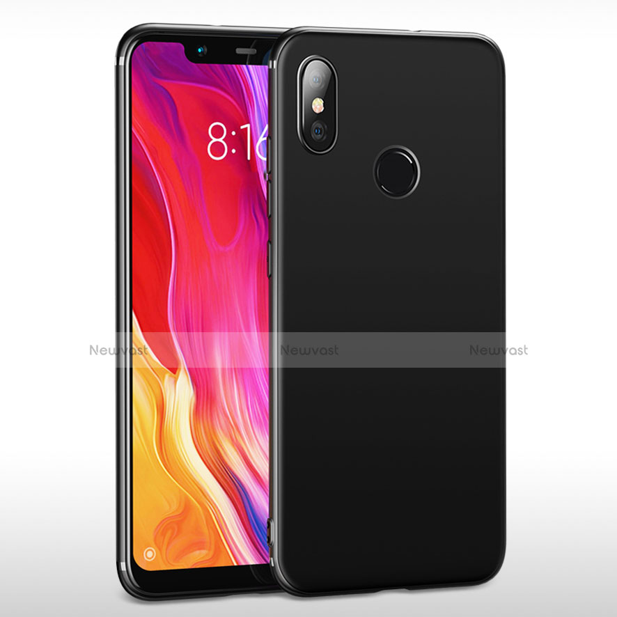 Ultra-thin Silicone Gel Soft Case S06 for Xiaomi Mi 8 Black