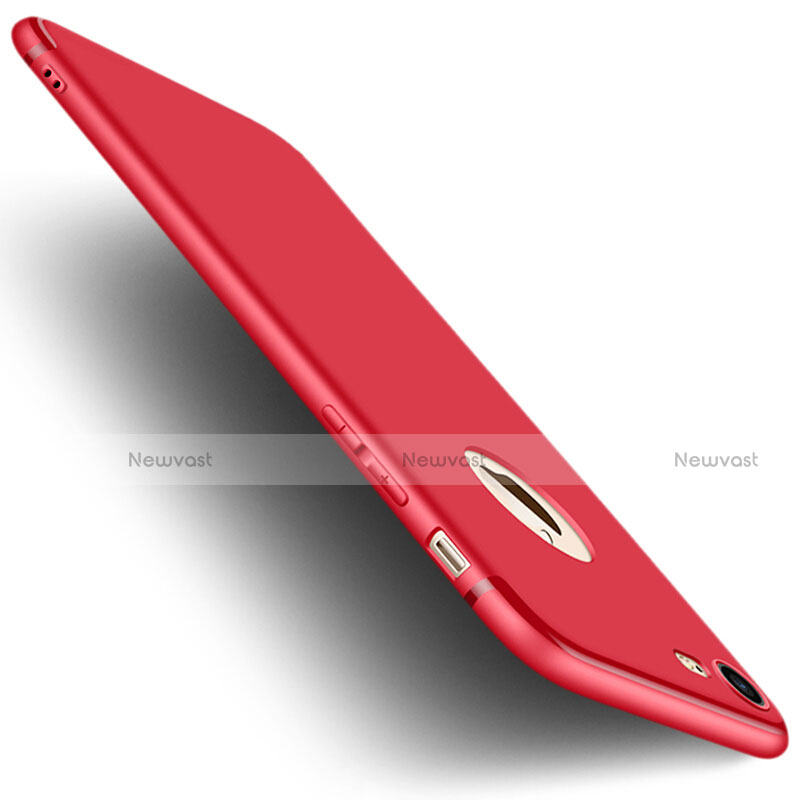 Ultra-thin Silicone Gel Soft Case S09 for Apple iPhone SE3 2022 Red