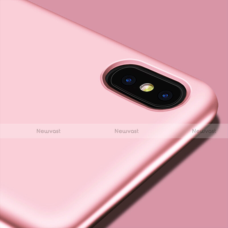 Ultra-thin Silicone Gel Soft Case S16 for Apple iPhone X Pink