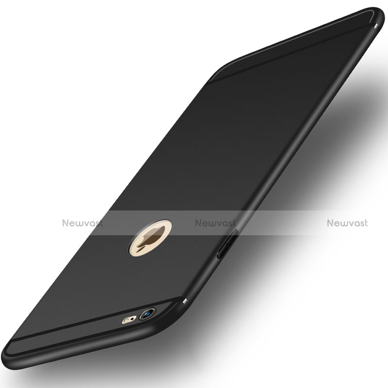 Ultra-thin Silicone Gel Soft Case U04 for Apple iPhone 6 Plus Black