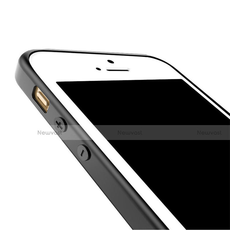 Ultra-thin Silicone Gel Soft Case U04 for Apple iPhone SE Black