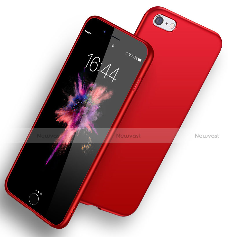 Ultra-thin Silicone Gel Soft Case U10 for Apple iPhone 6S Red