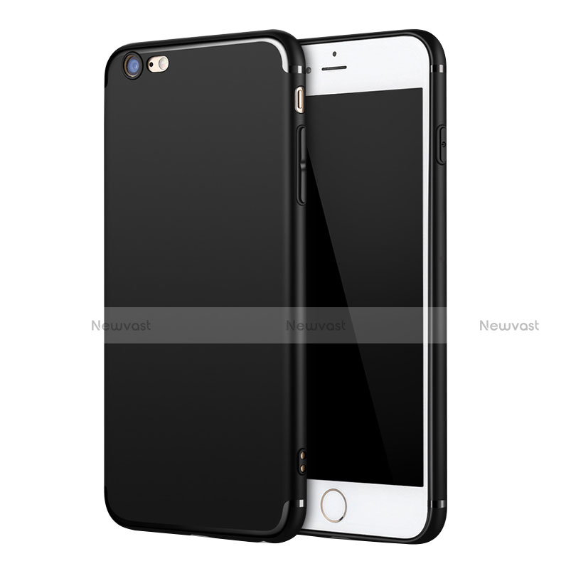 Ultra-thin Silicone Gel Soft Case U11 for Apple iPhone 6S Black