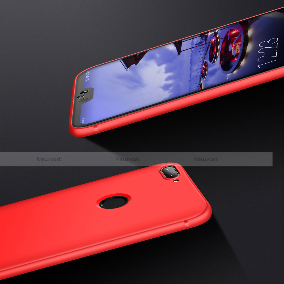 Ultra-thin Silicone Gel Soft Cover for Huawei Honor 9i Red