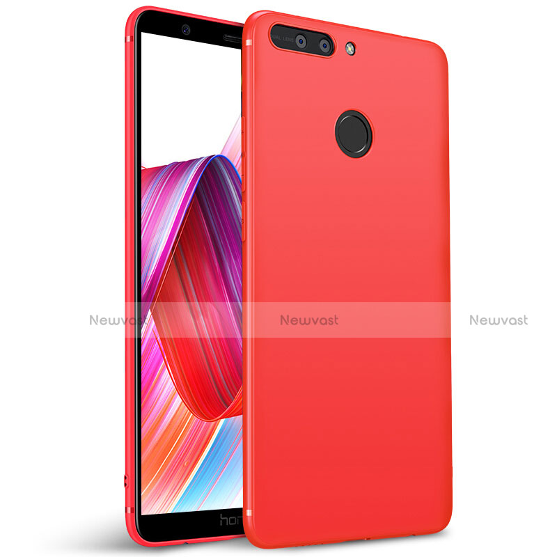 Ultra-thin Silicone Gel Soft Cover for Huawei Honor V9 Red