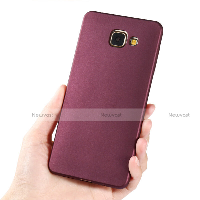 Ultra-thin Silicone Gel Soft Cover for Samsung Galaxy A5 (2017) Duos Red