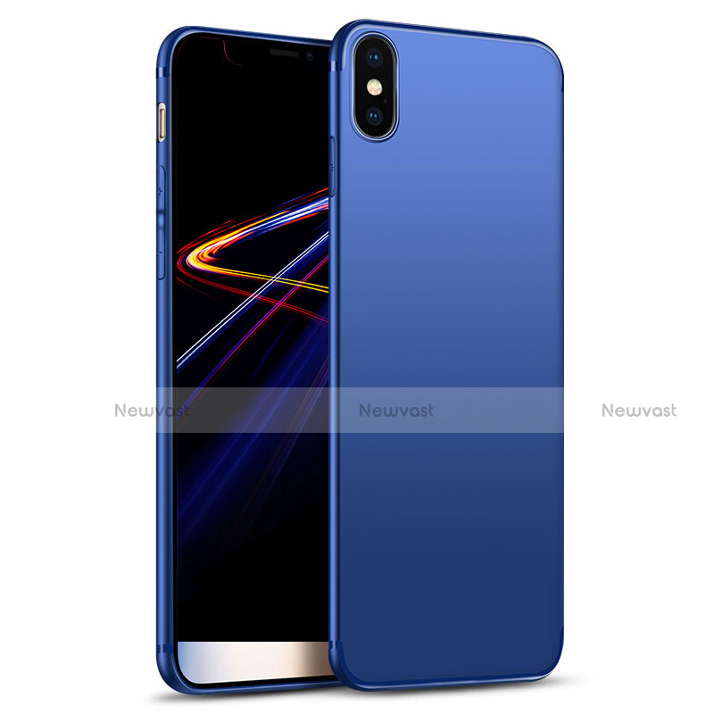 Ultra-thin Silicone Gel Soft Cover S02 for Apple iPhone Xs Blue