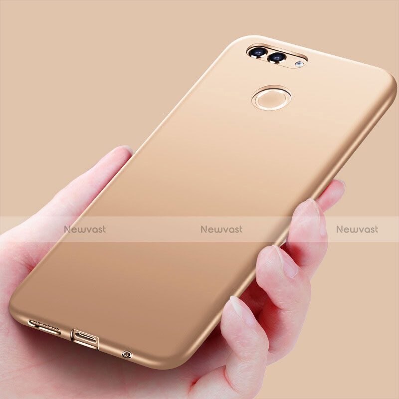 Ultra-thin Silicone Gel Soft Cover S03 for Huawei Nova 2 Plus Gold