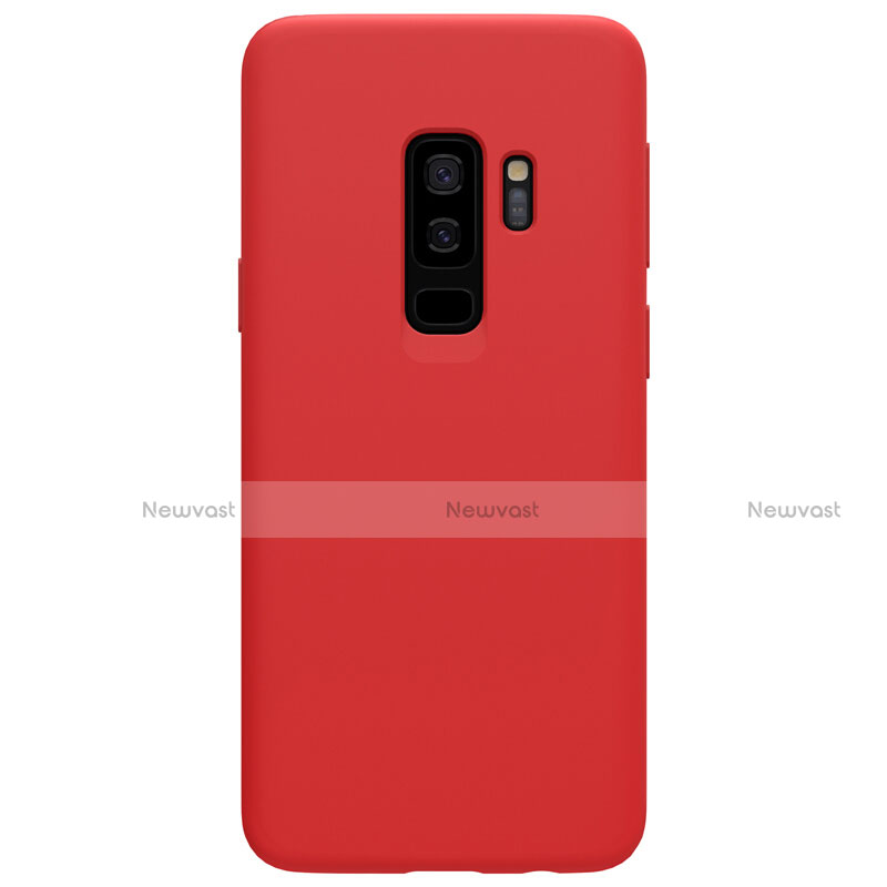 Ultra-thin Silicone Gel Soft Cover S03 for Samsung Galaxy S9 Plus Red