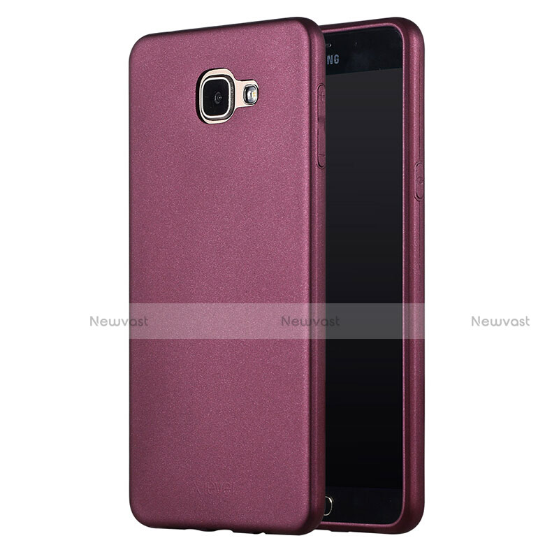 Ultra-thin Silicone Gel Soft Cover S04 for Samsung Galaxy A9 (2016) A9000 Purple