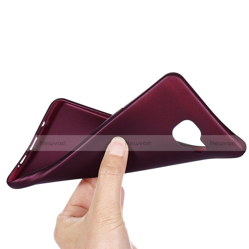 Ultra-thin Silicone Gel Soft Cover S04 for Samsung Galaxy A9 (2016) A9000 Purple