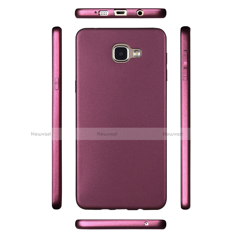 Ultra-thin Silicone Gel Soft Cover S06 for Samsung Galaxy A9 (2016) A9000 Purple