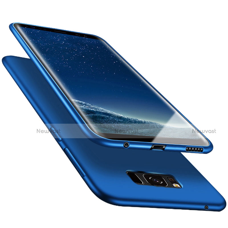 Ultra-thin Silicone Gel Soft Cover S06 for Samsung Galaxy S8 Blue