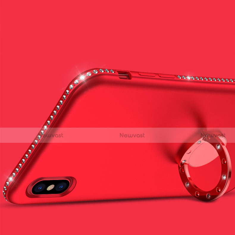 Ultra-thin Silicone Gel Soft Matte Finish Front and Back Case 360 Degrees Cover for Apple iPhone X