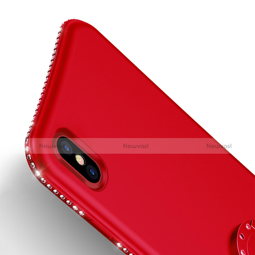 Ultra-thin Silicone Gel Soft Matte Finish Front and Back Case 360 Degrees Cover for Apple iPhone Xs