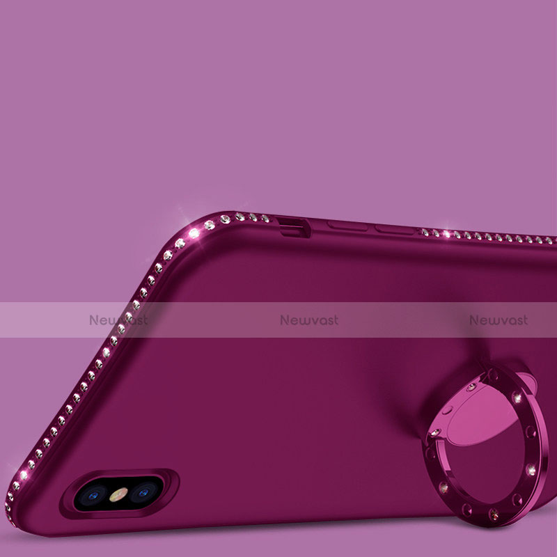 Ultra-thin Silicone Gel Soft Matte Finish Front and Back Case 360 Degrees Cover for Apple iPhone Xs Max