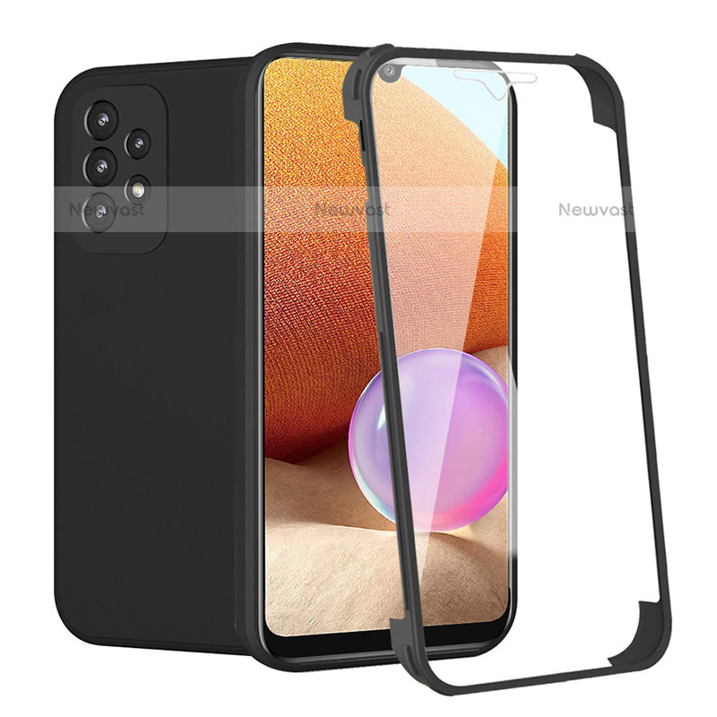 Ultra-thin Silicone Gel Soft Matte Finish Front and Back Case 360 Degrees Cover for Samsung Galaxy M32 5G