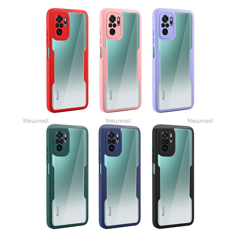 Ultra-thin Silicone Gel Soft Matte Finish Front and Back Case 360 Degrees Cover for Xiaomi Poco M5S