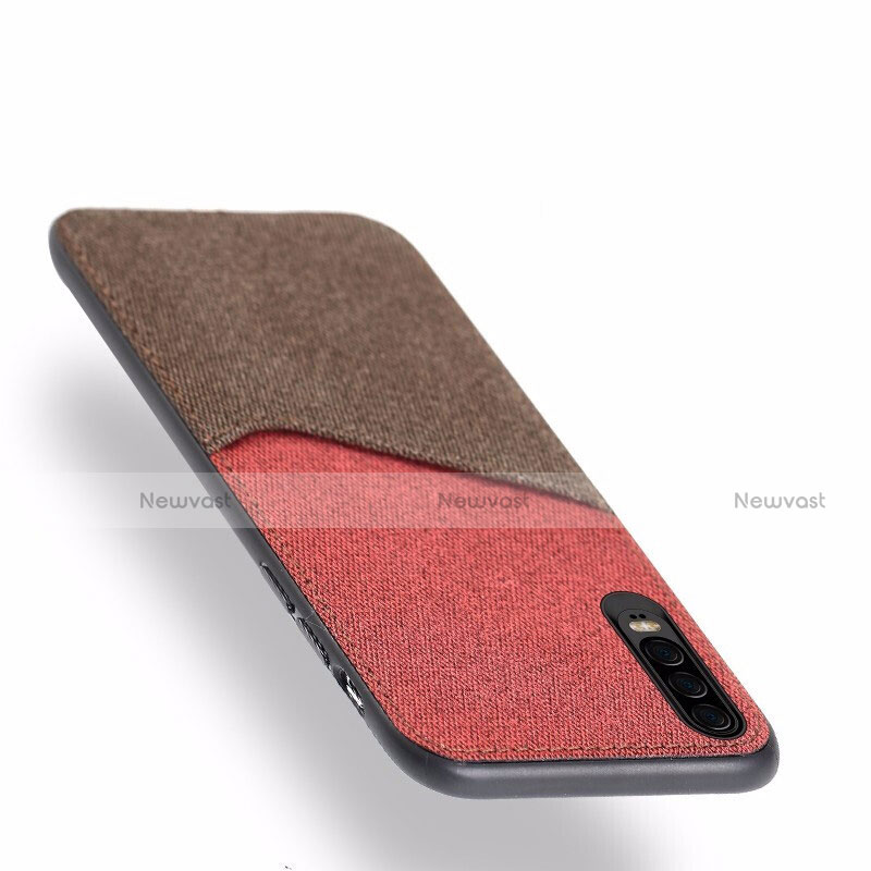 Ultra-thin Silicone Gel Soft Matte Finish Front and Back Case 360 Degrees Cover M01 for Huawei P30