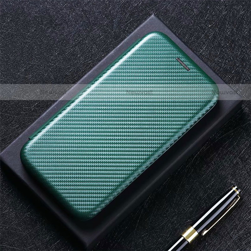 Ultra-thin Silicone Gel Soft Matte Finish Front and Back Flip Case 360 Degrees Cover for Motorola Moto G9 Midnight Green