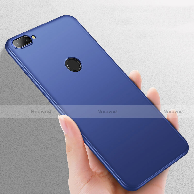Ultra-thin Silicone TPU Soft Case for Huawei Honor 9i Blue