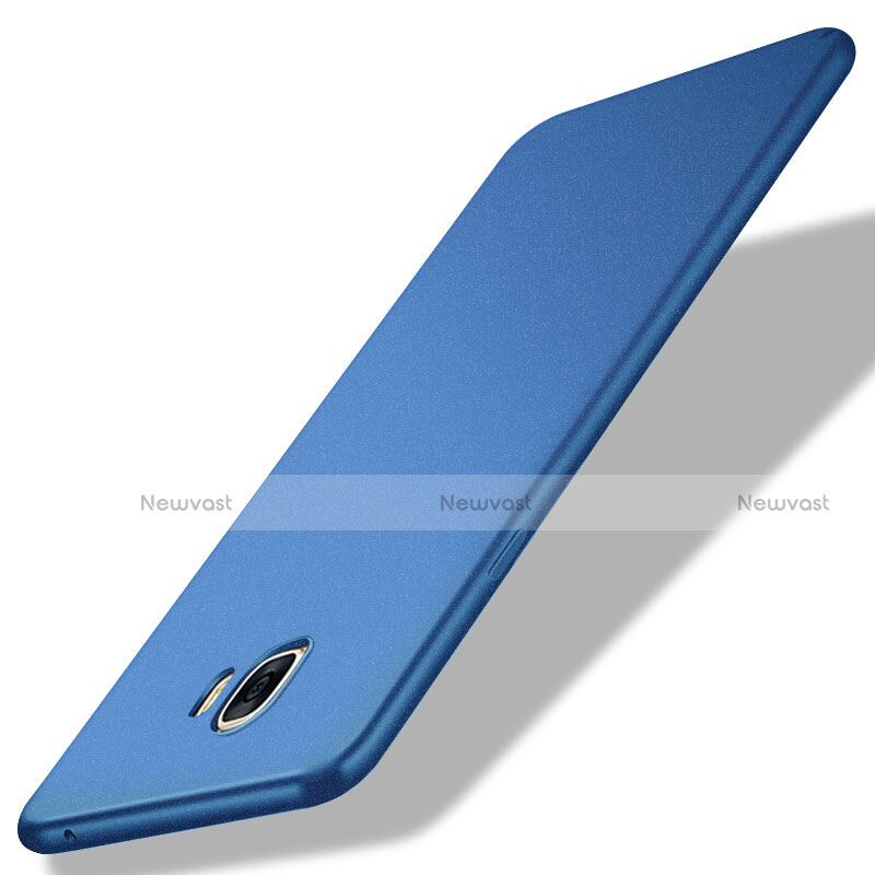 Ultra-thin Silicone TPU Soft Case for Samsung Galaxy C7 Pro C7010 Blue