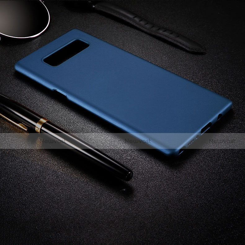 Ultra-thin Silicone TPU Soft Case for Samsung Galaxy Note 8 Duos N950F Blue