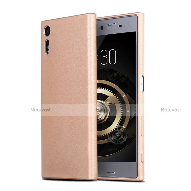 Ultra-thin Silicone TPU Soft Case for Sony Xperia XZs Gold