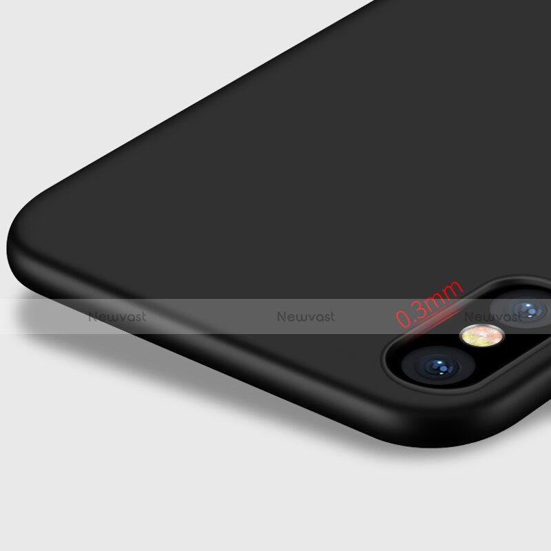Ultra-thin Silicone TPU Soft Case M01 for Apple iPhone Xs Max Black