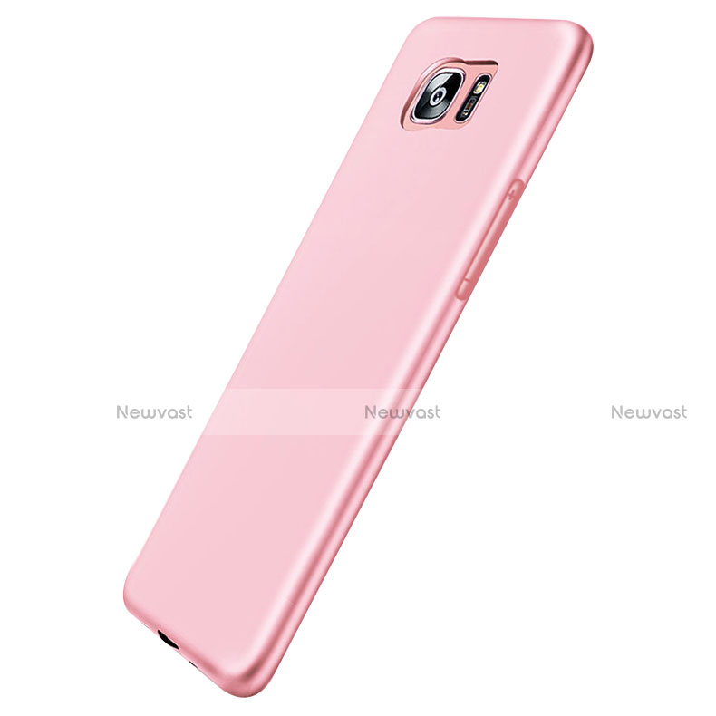 Ultra-thin Silicone TPU Soft Case R06 for Samsung Galaxy S7 Edge G935F Pink