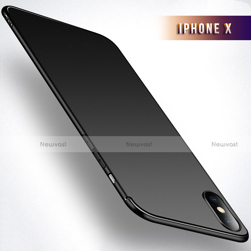 Ultra-thin Silicone TPU Soft Case S02 for Apple iPhone X Black