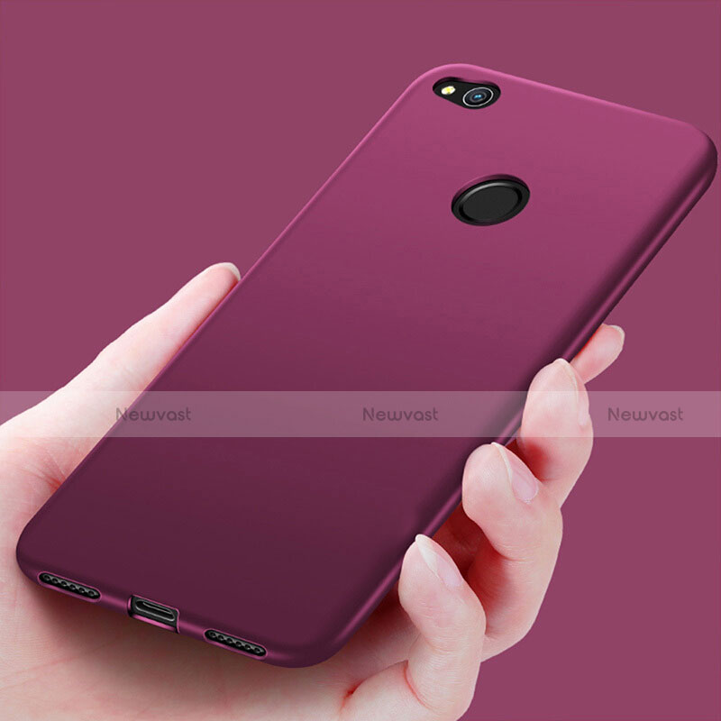 Ultra-thin Silicone TPU Soft Case S02 for Huawei Honor 8 Lite Purple