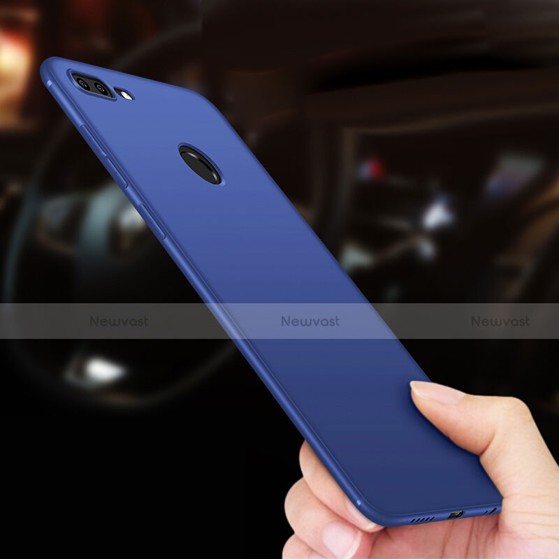 Ultra-thin Silicone TPU Soft Case S02 for Huawei Honor 9 Lite Blue