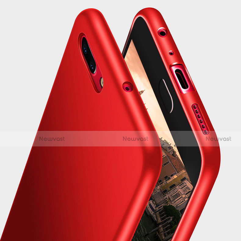 Ultra-thin Silicone TPU Soft Case S03 for Huawei Nova 2 Plus Red