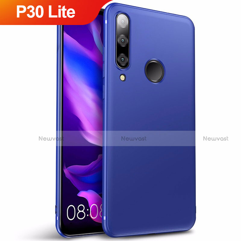 Ultra-thin Silicone TPU Soft Case S03 for Huawei P30 Lite New Edition Blue