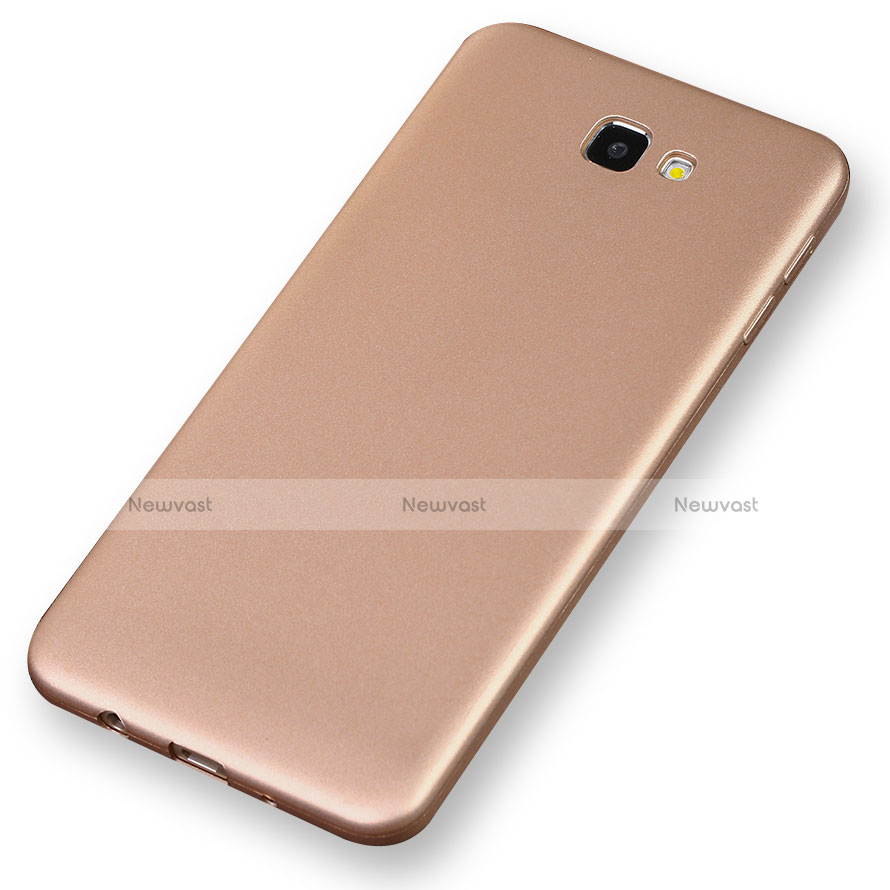 Ultra-thin Silicone TPU Soft Case S03 for Samsung Galaxy J7 Prime Gold