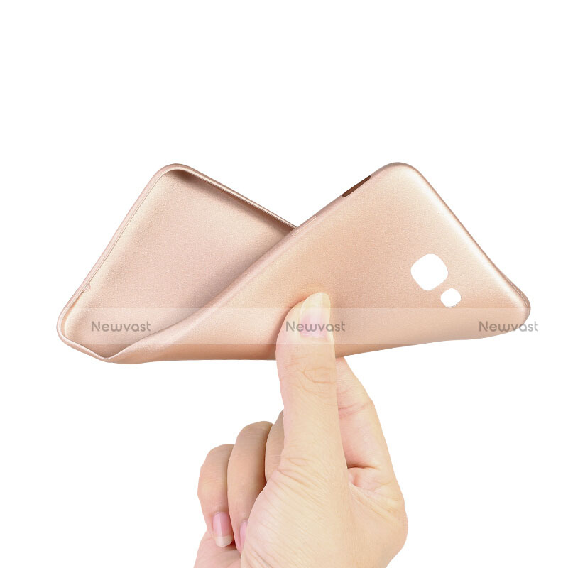 Ultra-thin Silicone TPU Soft Case S03 for Samsung Galaxy On7 (2016) G6100 Gold
