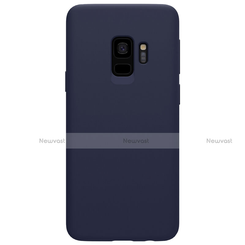 Ultra-thin Silicone TPU Soft Case S03 for Samsung Galaxy S9 Blue
