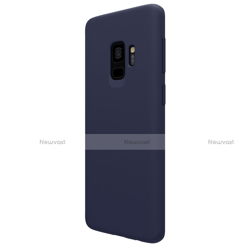 Ultra-thin Silicone TPU Soft Case S03 for Samsung Galaxy S9 Blue